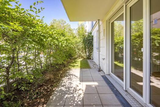 Terrasse in Südausrichtung