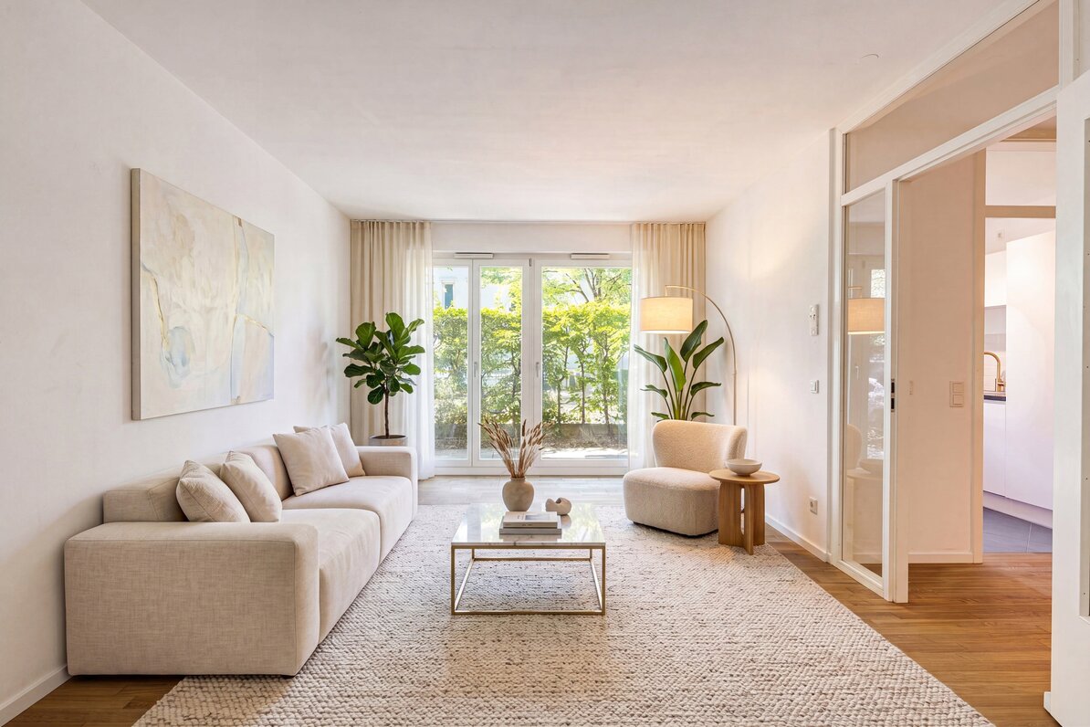 Living room (virtually furnished)