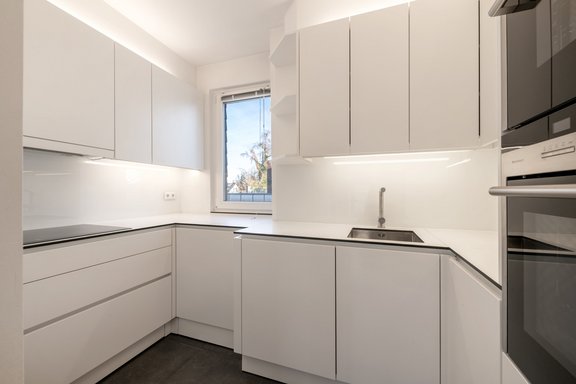 Maßgefertigte Einbauküche