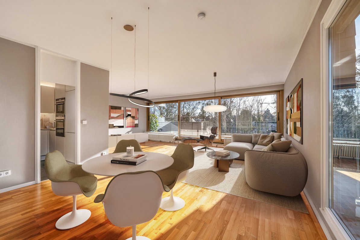 Wohn-/Esszimmer (virtuell)