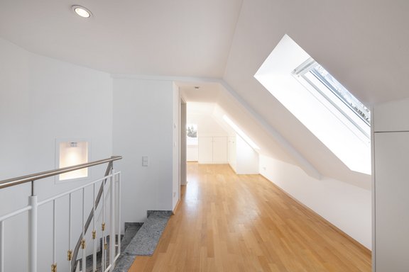 Additional space in the second attic