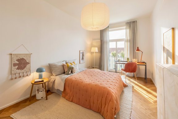 Light-filled children's room