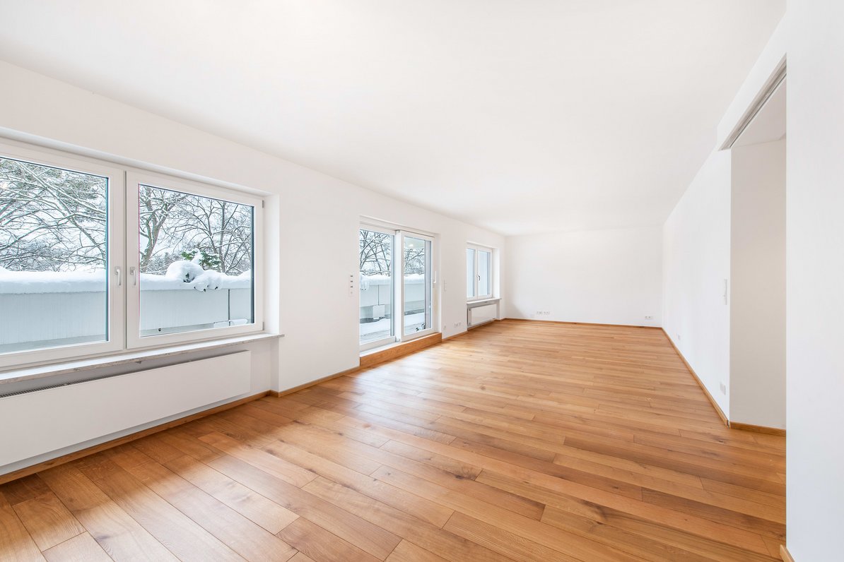 Wohnbereich mit Terrassenzugang