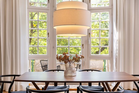 Dream views into the green