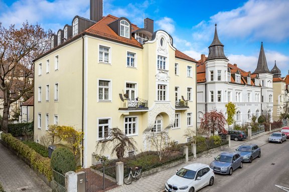 Exterior view of the city villa