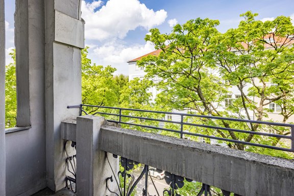 Blick zum Habsburgerplatz