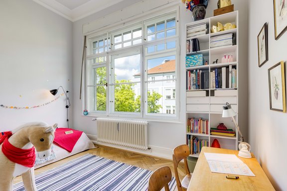 Abgeteiltes Kinderzimmer