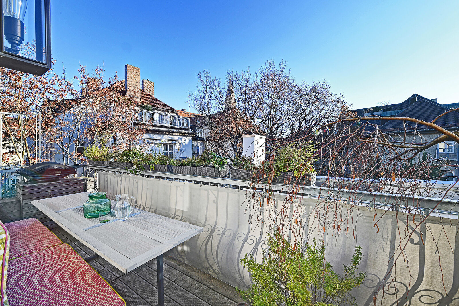 Sonniger Südbalkon