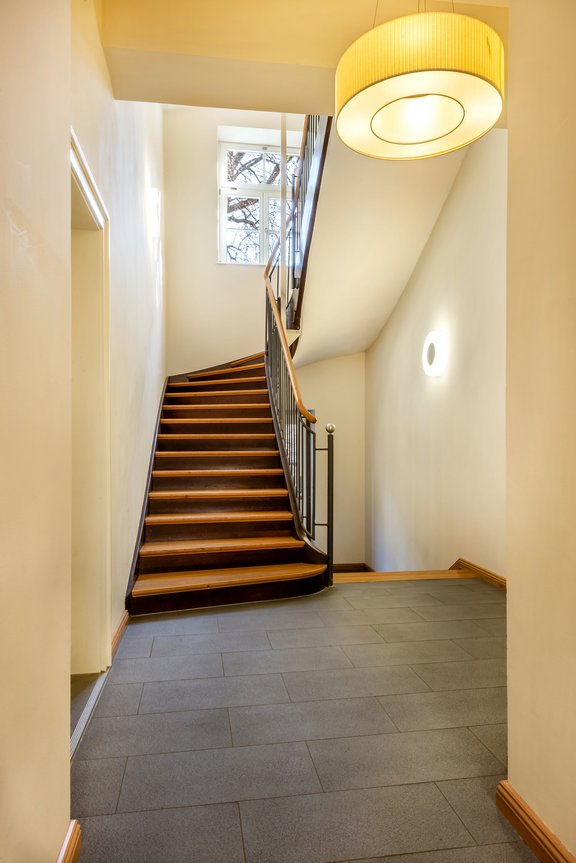 Entrance area and staircase