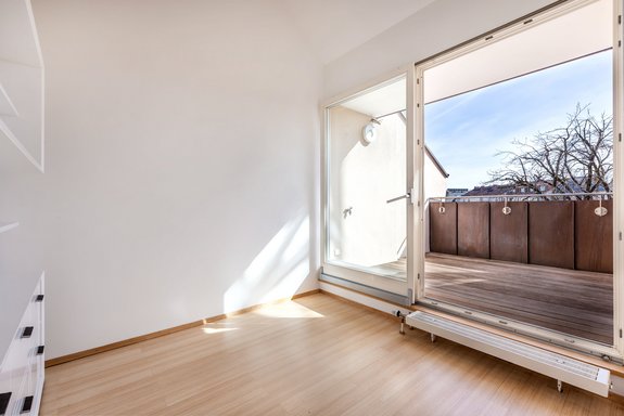 Working area with roof terrace