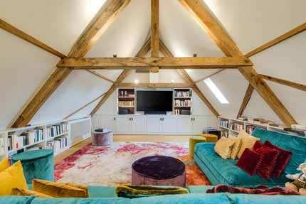 2019 ausgebautes Dachstudio