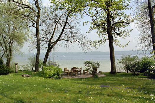 View of the lake
