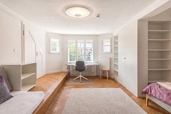 Westzimmer mit Erker