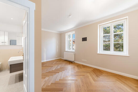 Master area with bathroom