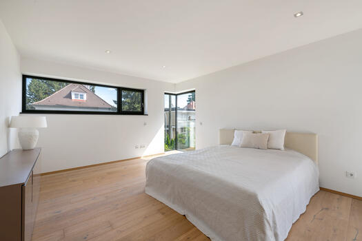 Gut geplante Mastersuite