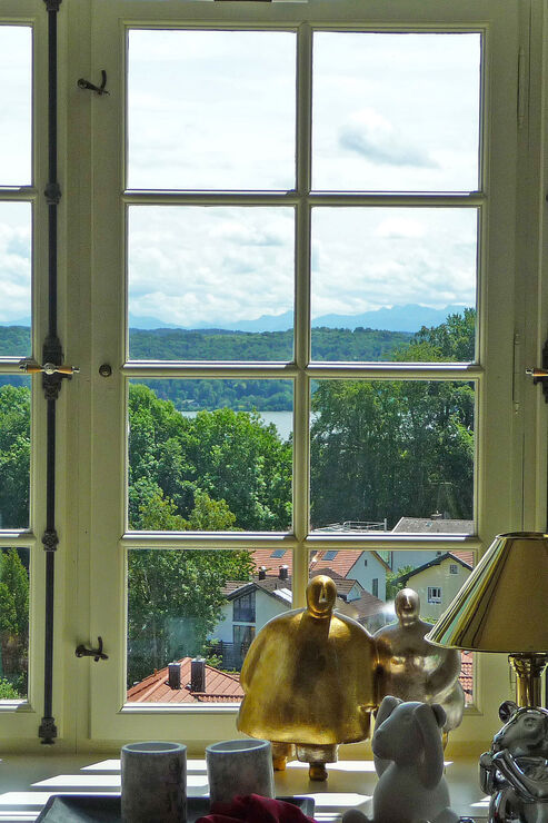 See-und Gebirgsblick