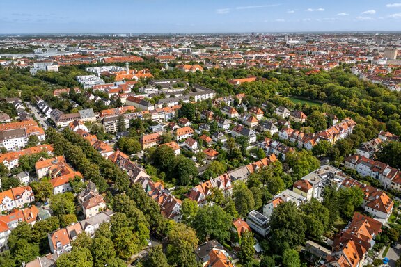 Prime location in the Gern villa district