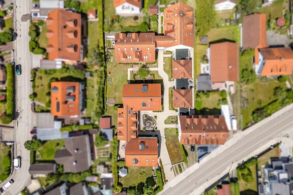 Vogelperspektive der Anlage