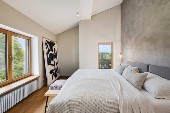 Mastersuite mit Balkon
