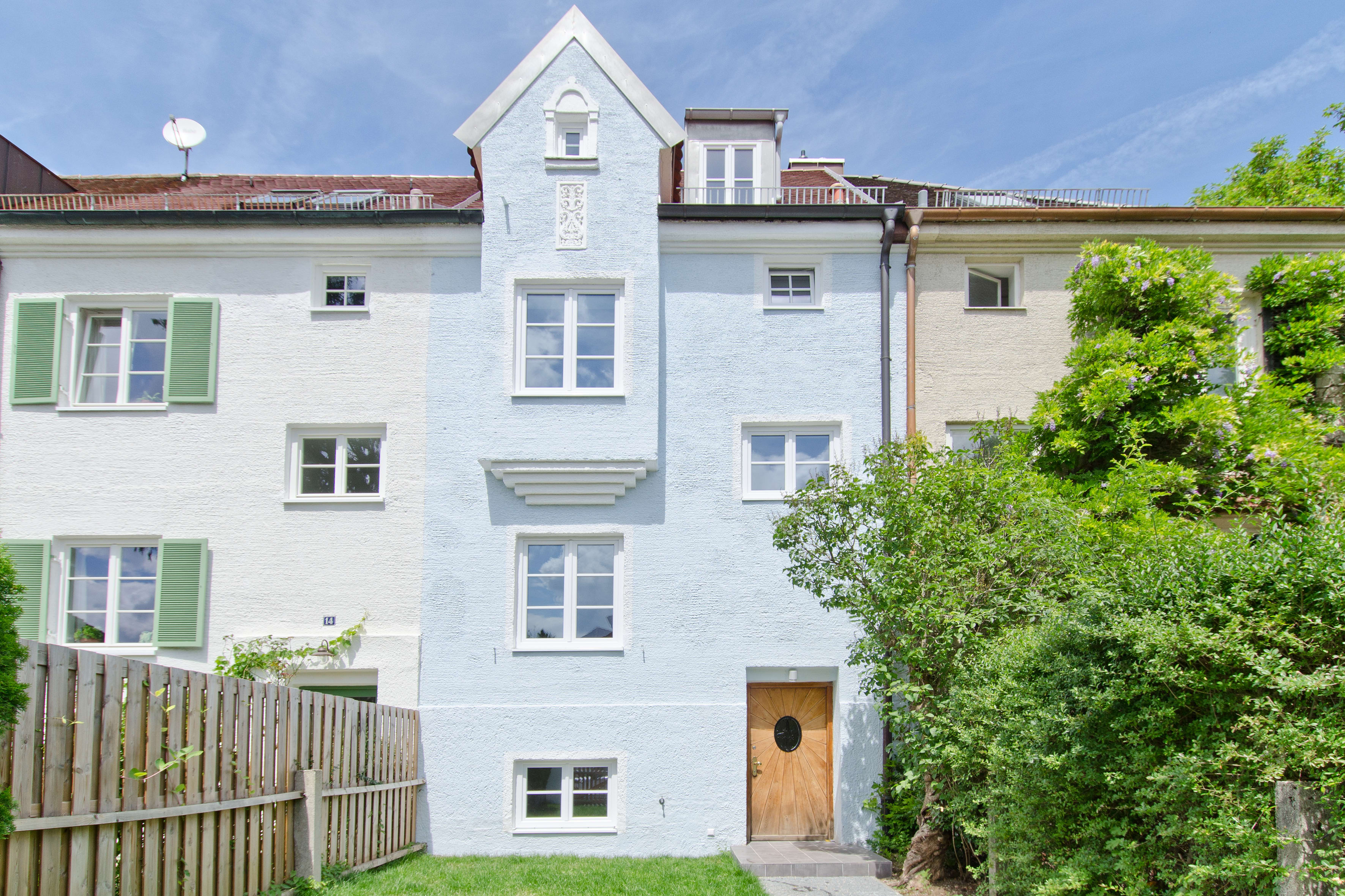 Charmant saniertes JugendstilStadthaus mit idyllischem Garten