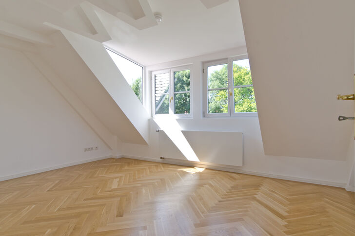 Schlafzimmer im Dachgeschoss