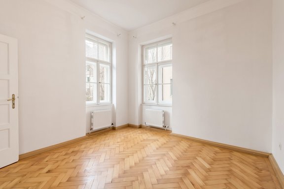 Schlafzimmer zum ruhigen Hof