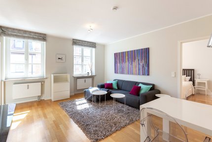 Top geschnittener Wohnbereich