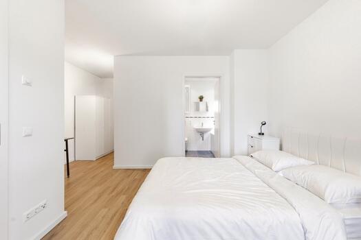 Adjacent dressing area