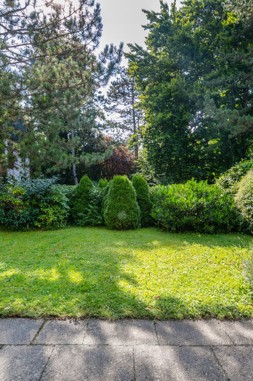 Terrasse mit Westgarten