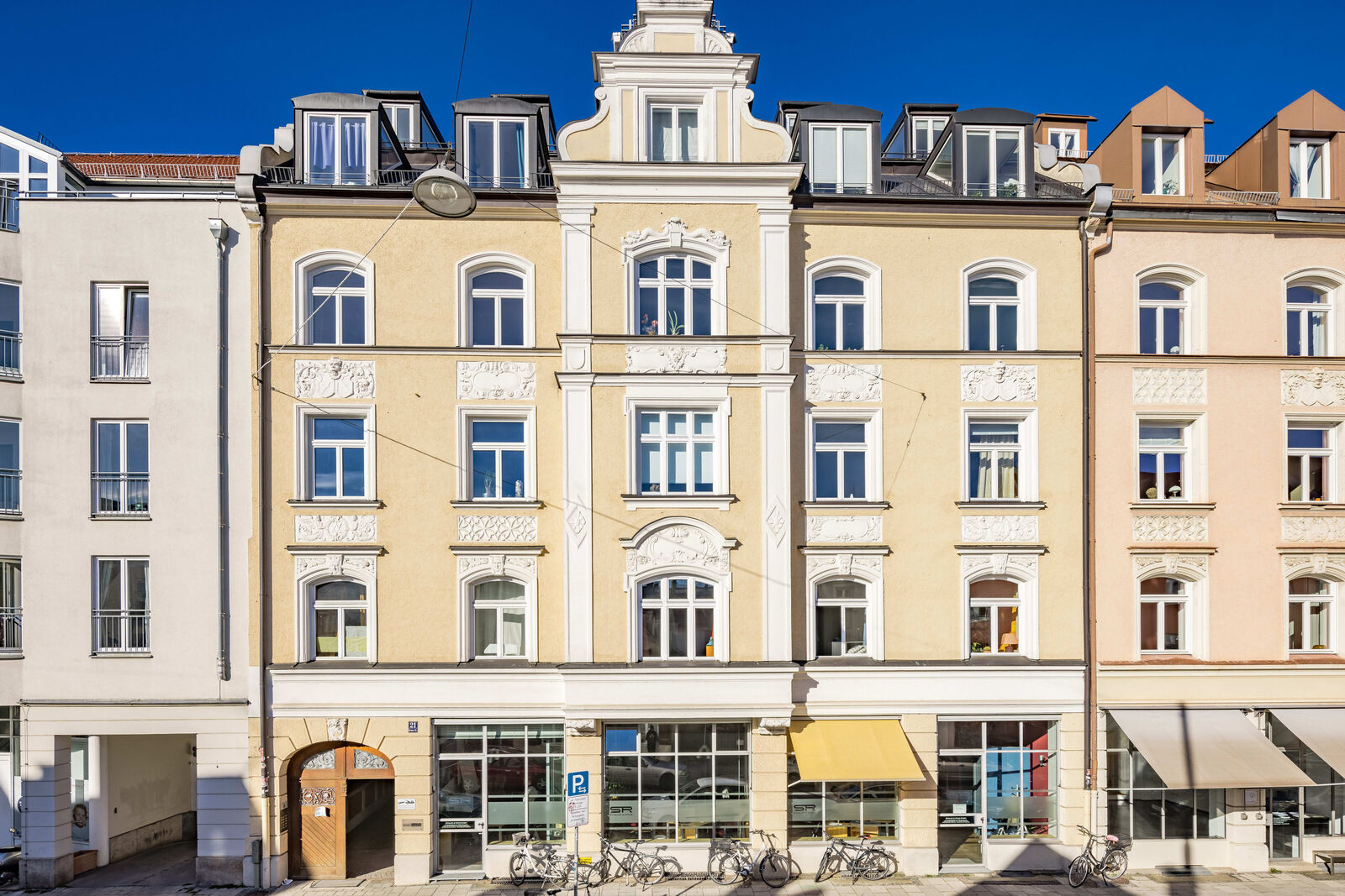 Hausansicht Vordergebäude
