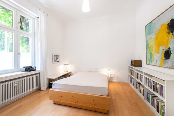 Ideal geschnittenes Schlafzimmer