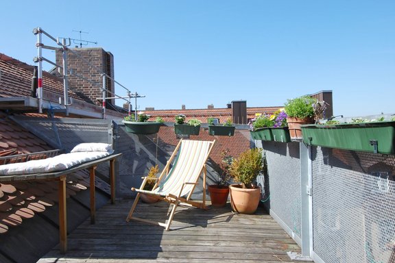 Roof terrace