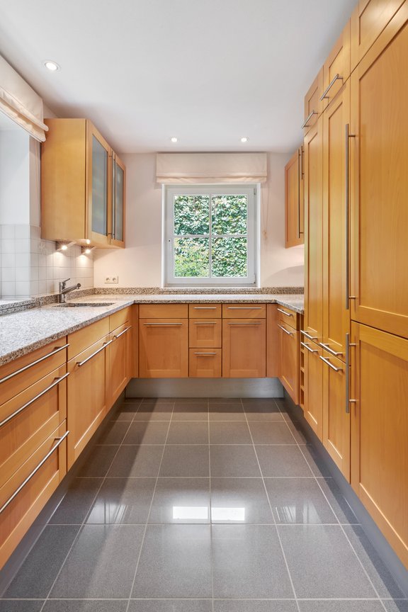 Zeitlose Einbauküche