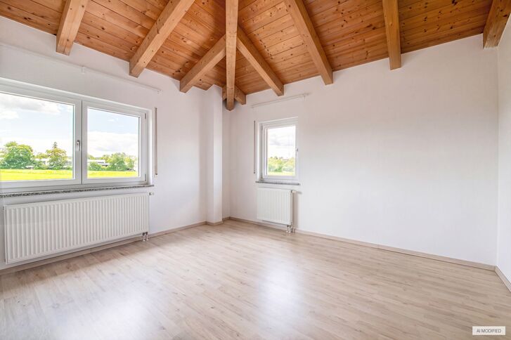 Schlafzimmer mit Ensuite-Bad