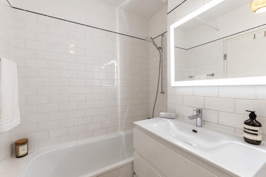 Zeitloses Badezimmer