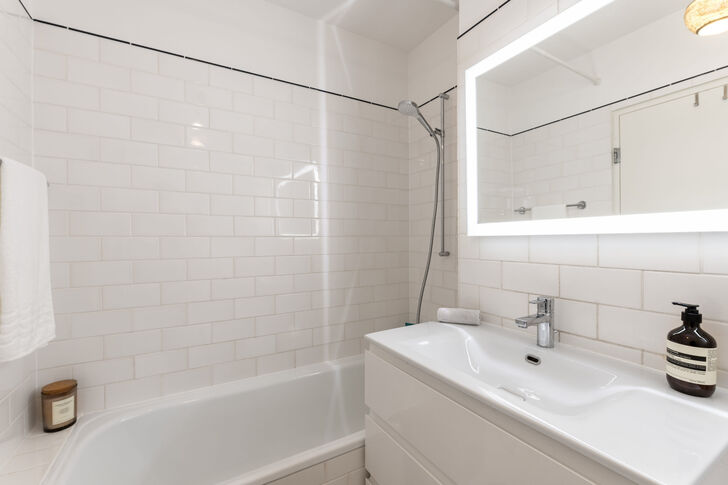 Zeitloses Badezimmer