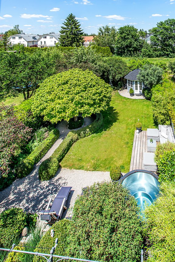 Lovingly landscaped garden