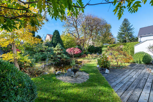 Idyllic outdoor paradise