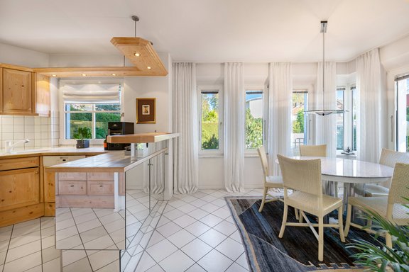 Gemütlicher Koch-/Essbereich