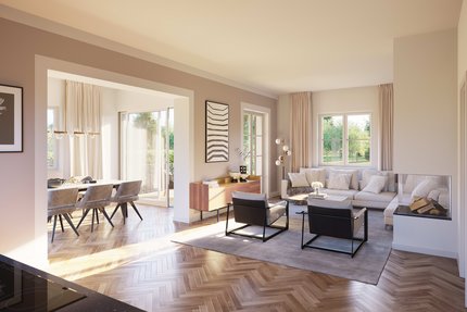 Illustration - possible interior view after renovation