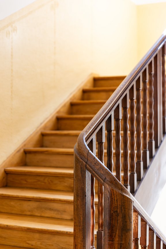 Originales Treppenhaus