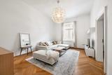 Charming, bright 3-room old building apartment with balcony