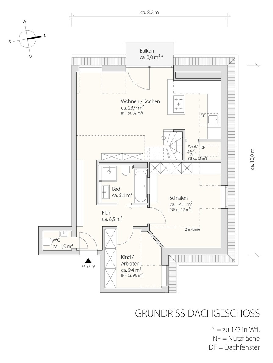 Grundriss DG