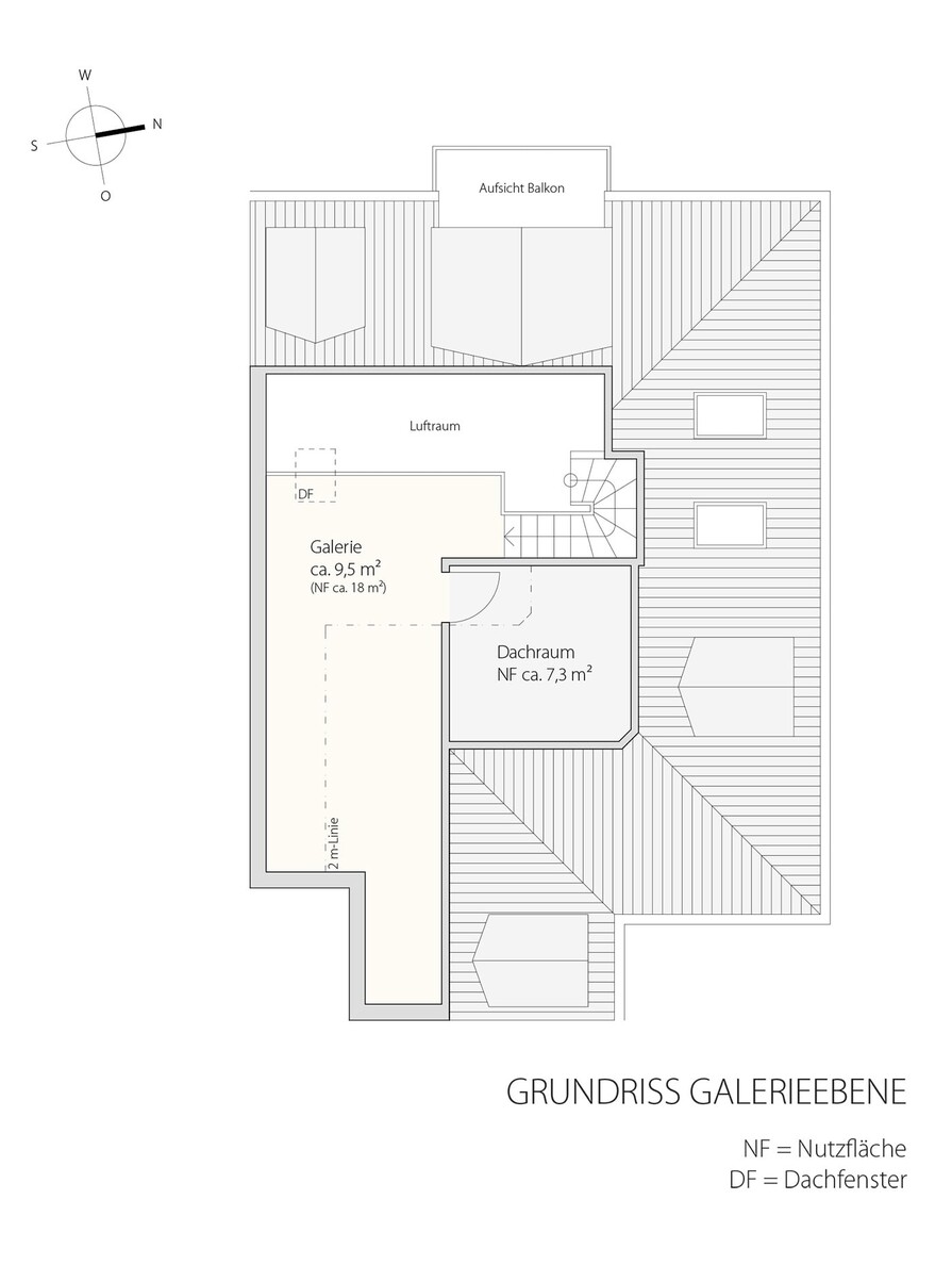 Grundriss Galerie