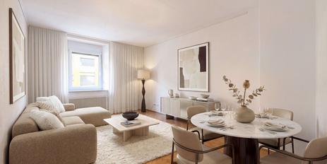 Attraktive 2-Zimmer-Wohnung mit Altbaudetails, Balkon und optimalem Grundriss