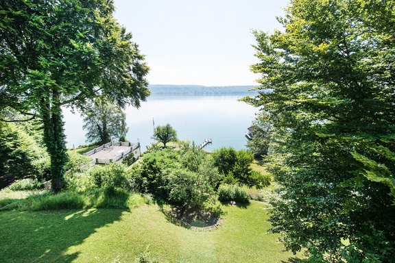 Ausblick von der Dachterrasse