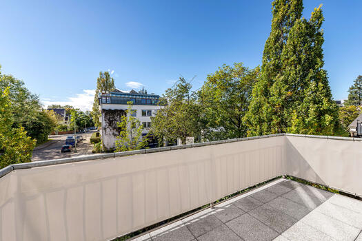 Balcony with southwest orientation