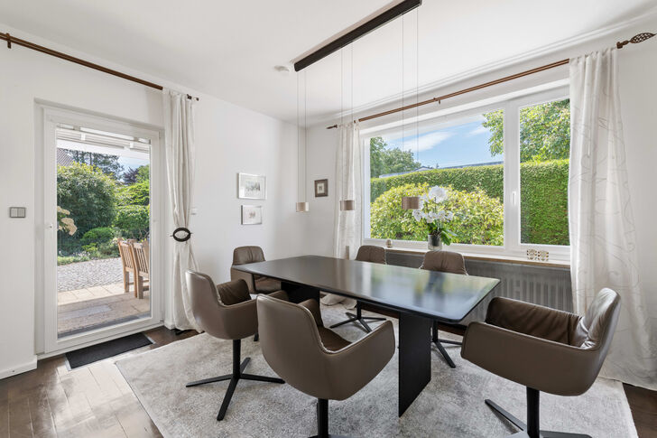 Esszimmer mit Freisitz