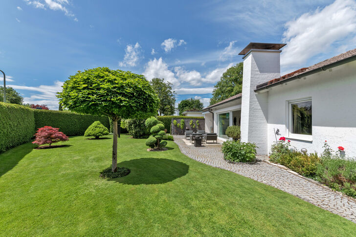 Gepflegtes Outdoor-Paradies