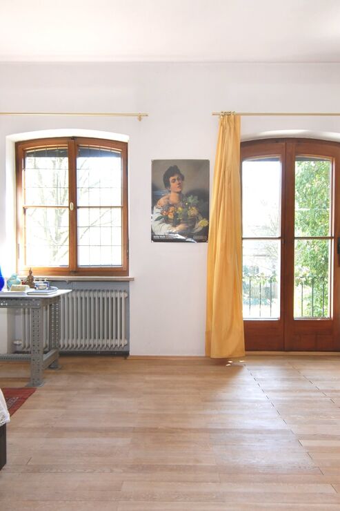 Südzimmer mit Balkon